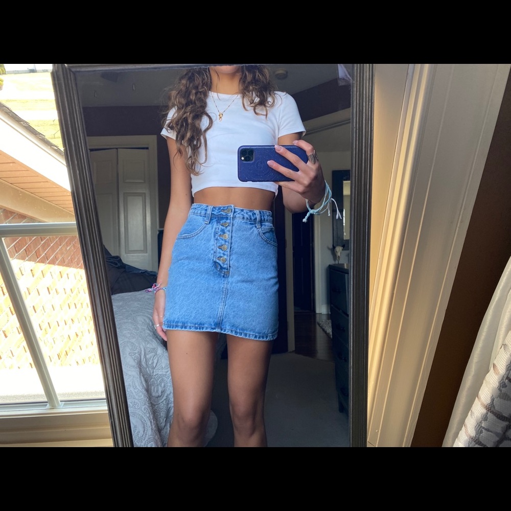 Jean skirt